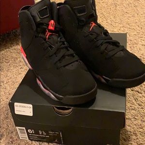 Retro Air Jordan infrared 6s size 6.5GS 8Wms